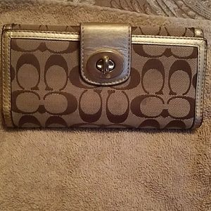 Authentic Coach wallet